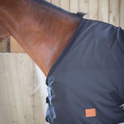 Chemise écurie cheval Rip-stop Paddock Sports Noir - Le Paturon
