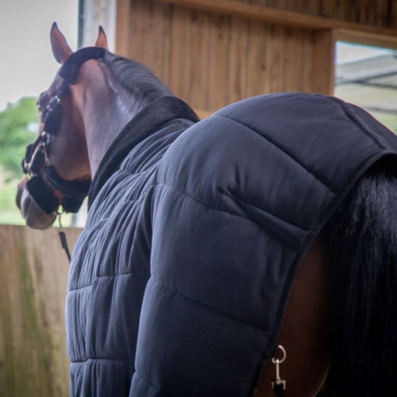 Couverture cheval 200g Underblanket Paddock Sports noir - Le Paturon