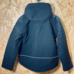 Parka équitation femme à capuche Softshell doublée Kevin Staut Collection noir - Le Paturon