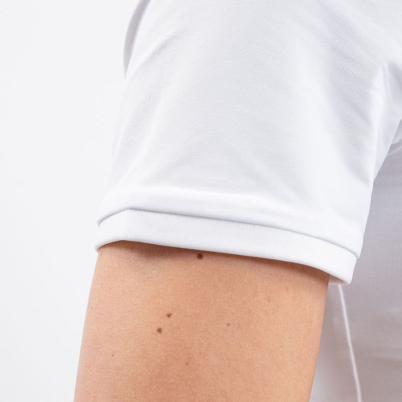Polo de concours femme Shine Harcour Blanc - Le Paturon