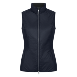 Gilet sans manches équitation femme Palma Elt bleu profond - Le Paturon