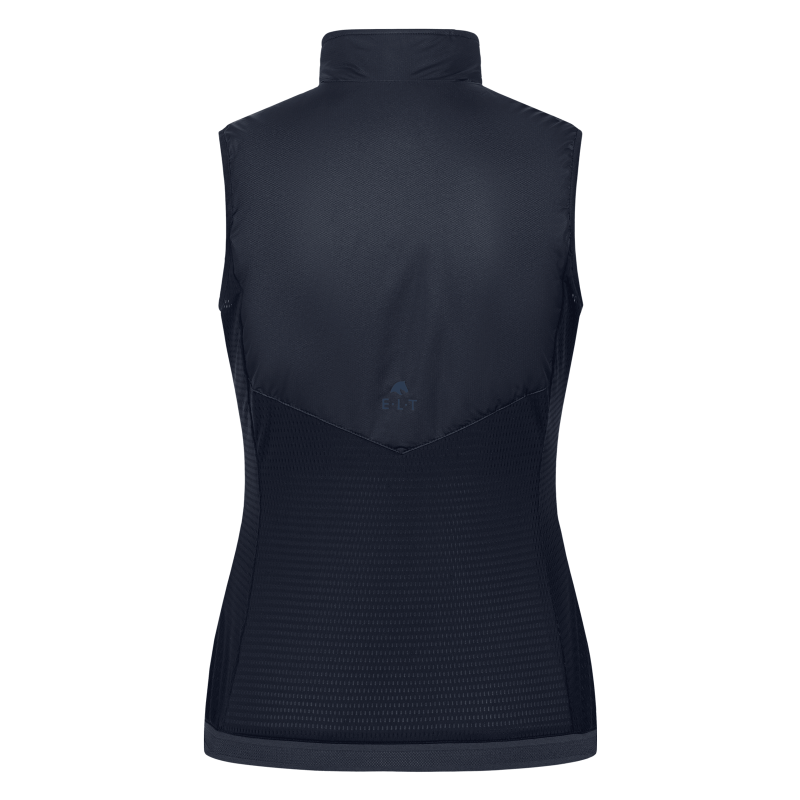 Gilet sans manches équitation femme Palma Elt bleu profond - Le Paturon