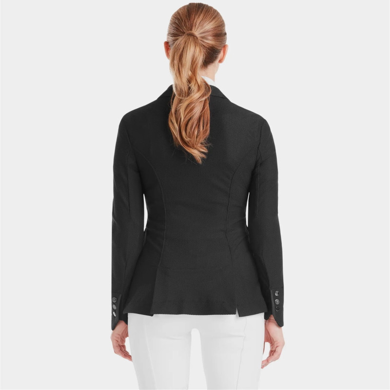 Veste de concours légère femme Aeromesh 25 Horse Pilot noir - Le Paturon