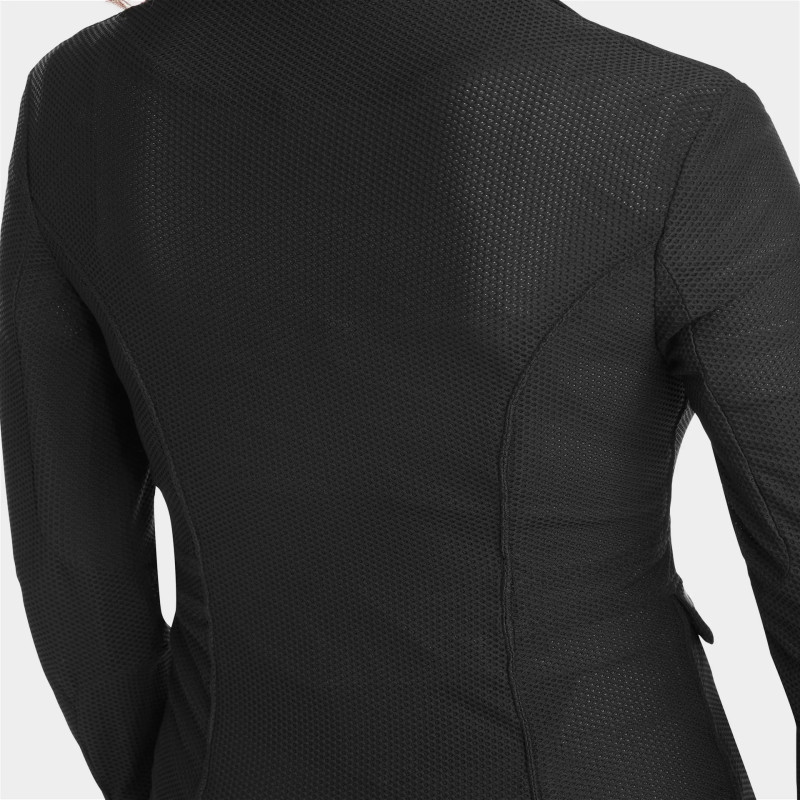 Veste de concours légère femme Aeromesh 25 Horse Pilot noir - Le Paturon