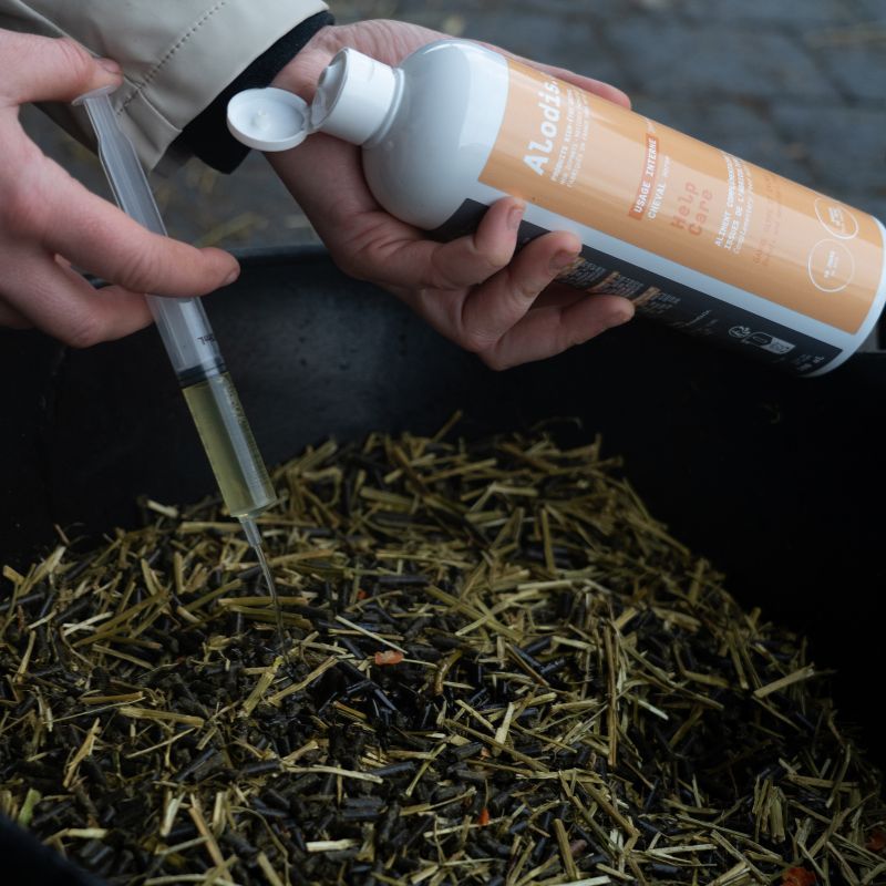 Help Care Alodis Care - Complément soin global crins et sabots cheval 500ml - Le Paturon