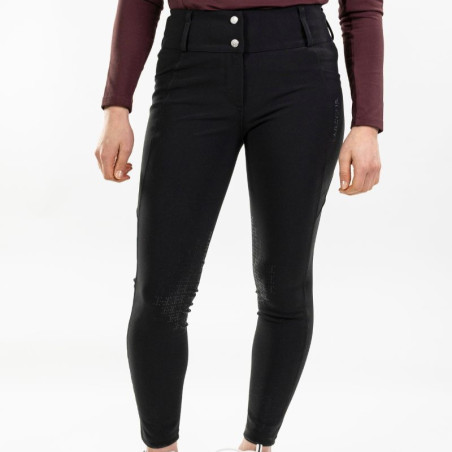 Pantalon équitation femme Luce Harcour Noir - Le Paturon