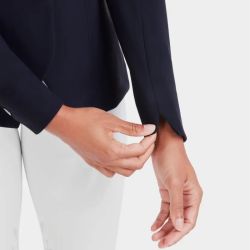 Veste de concours équitation femme Aeromade Horse Pilot Bleu nuit - Le Paturon