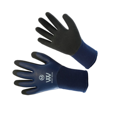 Gants écurie hiver Woof Wear marine - Le Paturon