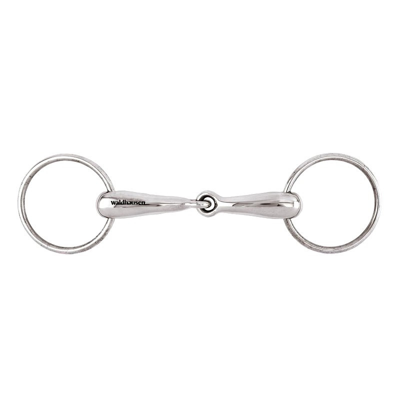 1 Mors cheval deux anneaux inox : Waldhausen - Le Paturon