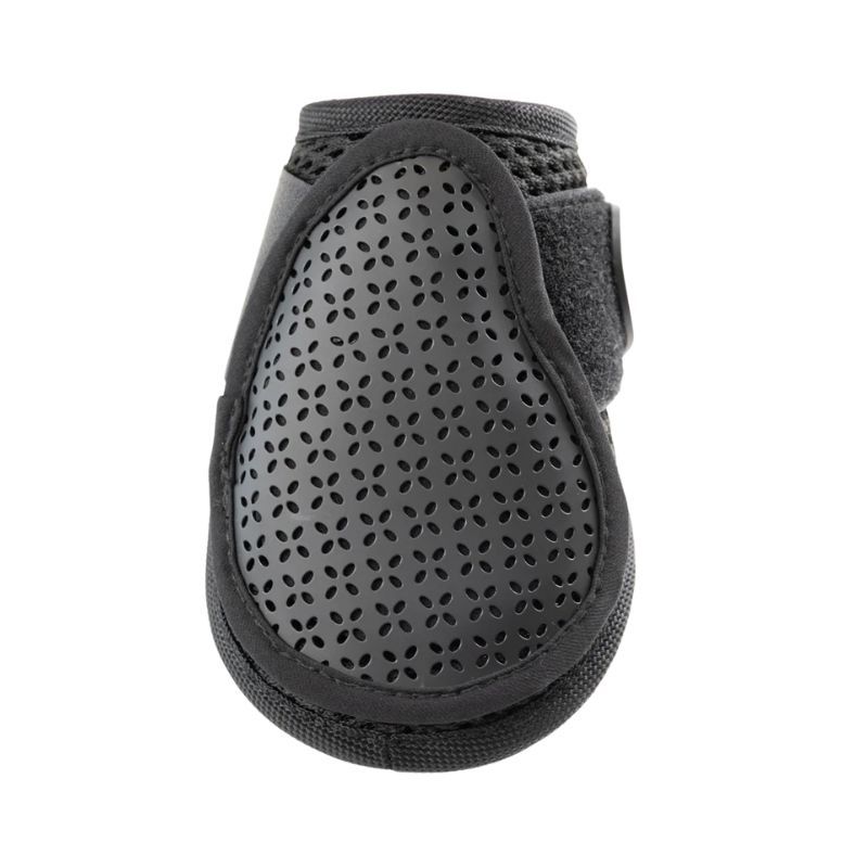 Protège-boulets cheval Toscane souples 3D Mesh velours Pro-Confort Horsewear noir - Le Paturon