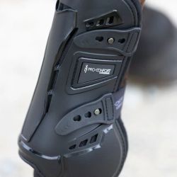 Guêtres cheval Balou coquées doublures interchangeables Pro-Confort Horsewear noir