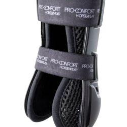 Guêtres cheval Balou coquées doublures interchangeables Pro-Confort Horsewear noir