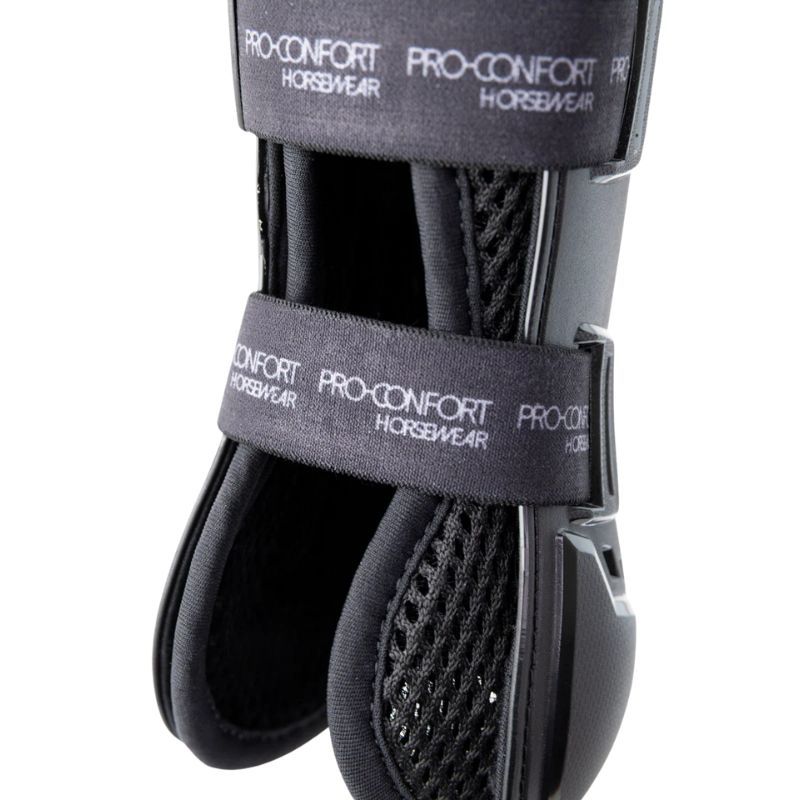 Guêtres cheval Balou coquées doublures interchangeables Pro-Confort Horsewear noir