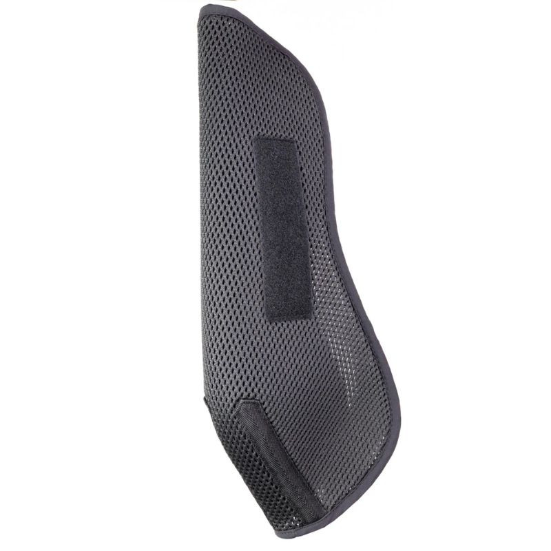 Doublures Calypso guêtres cheval Stable Boots 3D Mesh velours Pro-Confort Horsewear noir - Le Paturon