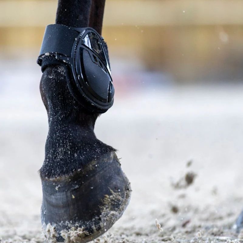 Protège-boulets cheval Cordial coqués doublures interchangeables Pro-Confort Horsewear noir - Le Paturon