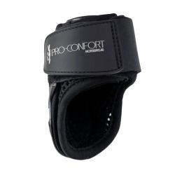 Protège-boulets cheval Cordial coqués doublures interchangeables Pro-Confort Horsewear noir - Le Paturon