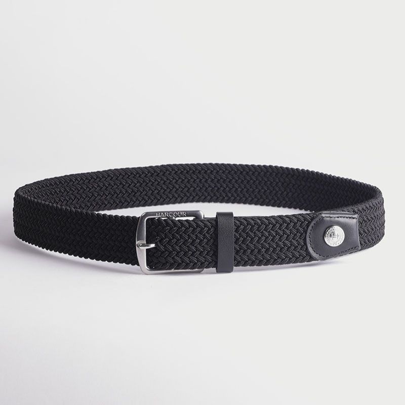 Ceinture équitation Basta Harcour Noir/Gris - Le paturon