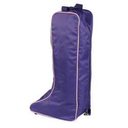 Sac à bottes équitation Diva violet Harry's Horse - Le Paturon