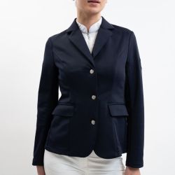 Veste concours équitation femme Jismy Harcour marine - Le Paturon