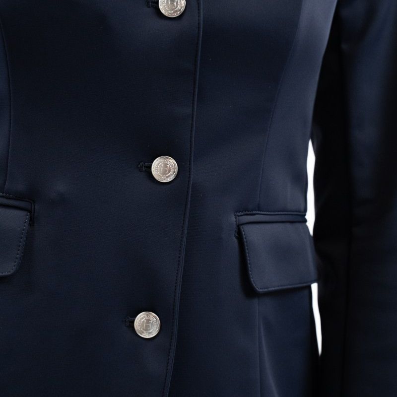 Veste concours équitation femme Jismy Harcour marine - Le Paturon