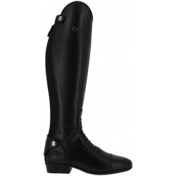 Bottes équitation synthétiques à lacets Riding World noir - Le Paturon