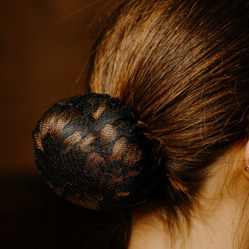 Résille à cheveux en dentelle pour chignon - Le Paturon