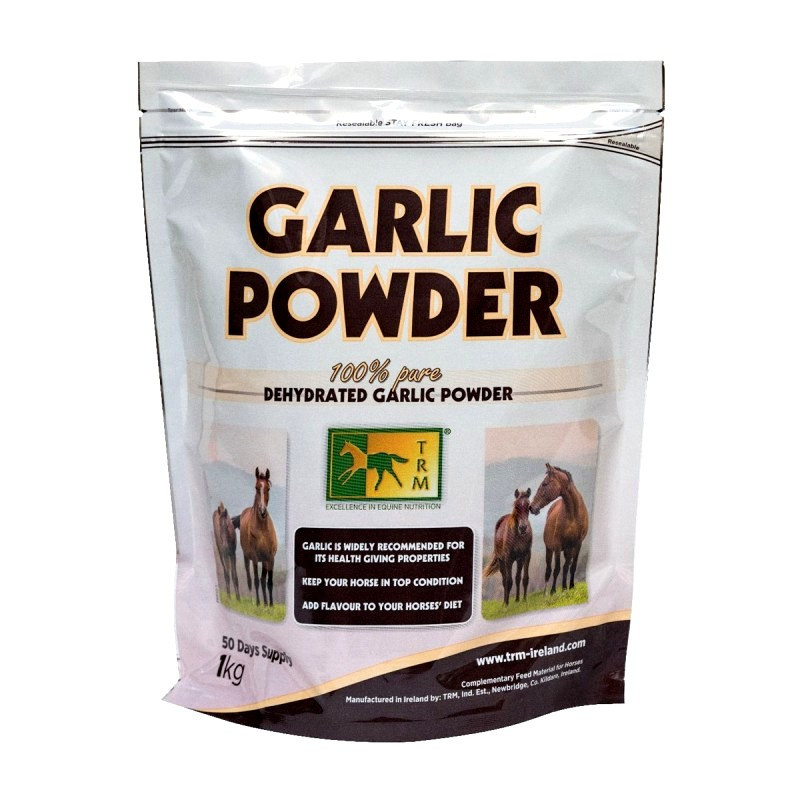 1 Ail en poudre TRM Garlic powder chevaux 1kg : TRM - Le Paturon