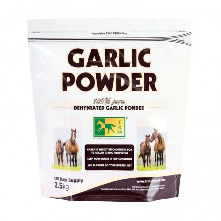 Ail en poudre TRM Garlic powder chevaux 2,5 kg : TRM - Le Paturon