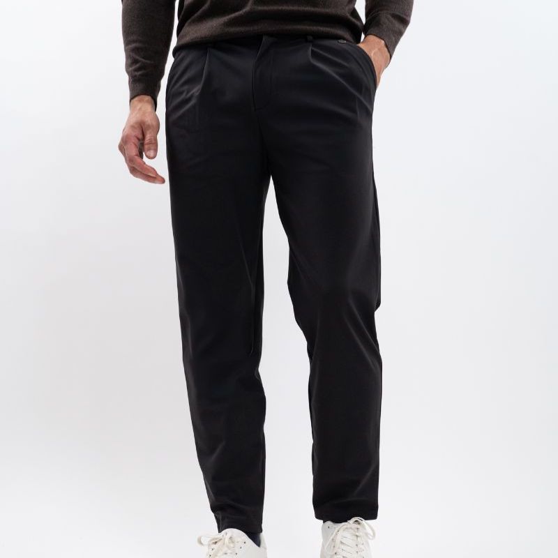 Pantalon chino homme Adam Harcour noir - Le Paturon
