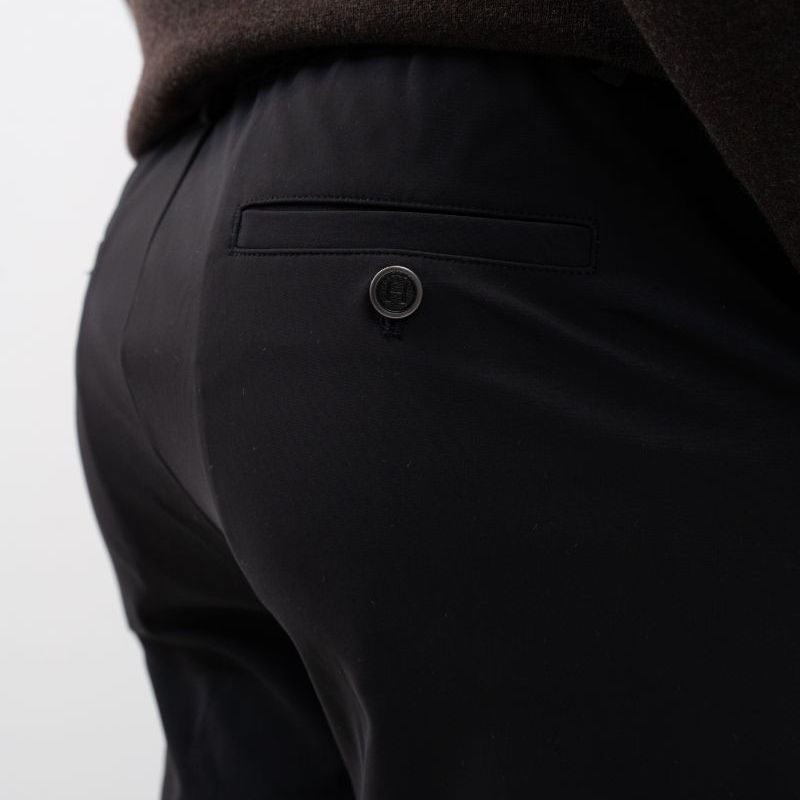 Pantalon chino homme Adam Harcour noir - Le Paturon