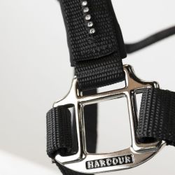 Licol cheval et longe Amour Harcour noir - Le Paturon
