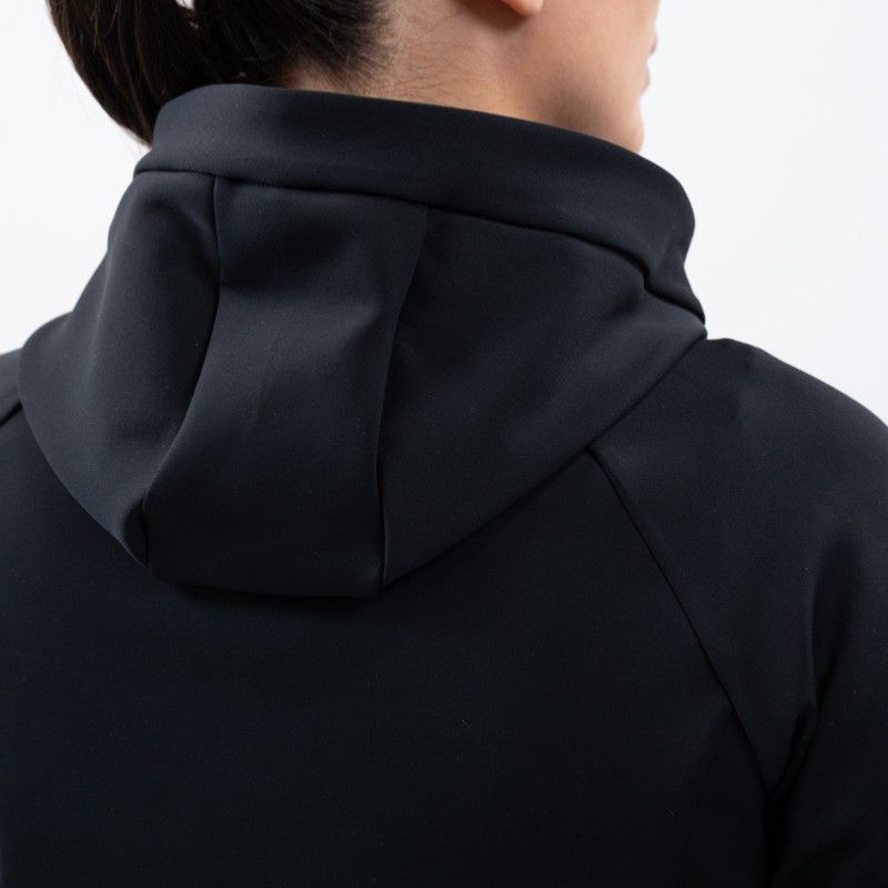 Sweat équitation femme à capuche Ava Harcour noir - Le Paturon