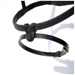 5 Muserolle ergonomique combinée en cuir confort : IHWT - Le Paturon