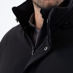 Parka équitation homme Achille Harcour noir - Le Paturon