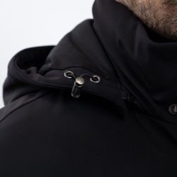 Parka équitation homme Achille Harcour noir - Le Paturon