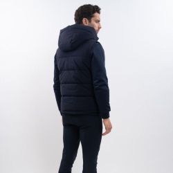 Gilet équitation homme Aubin sans manches Harcour marine - Le Paturon