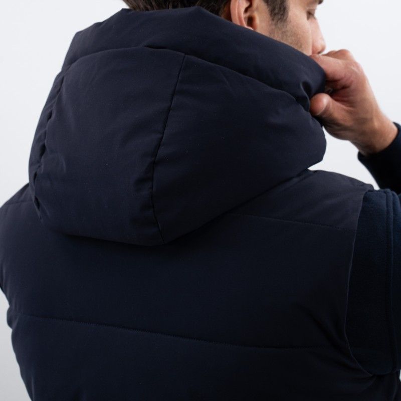 Gilet équitation homme Aubin sans manches Harcour marine - Le Paturon