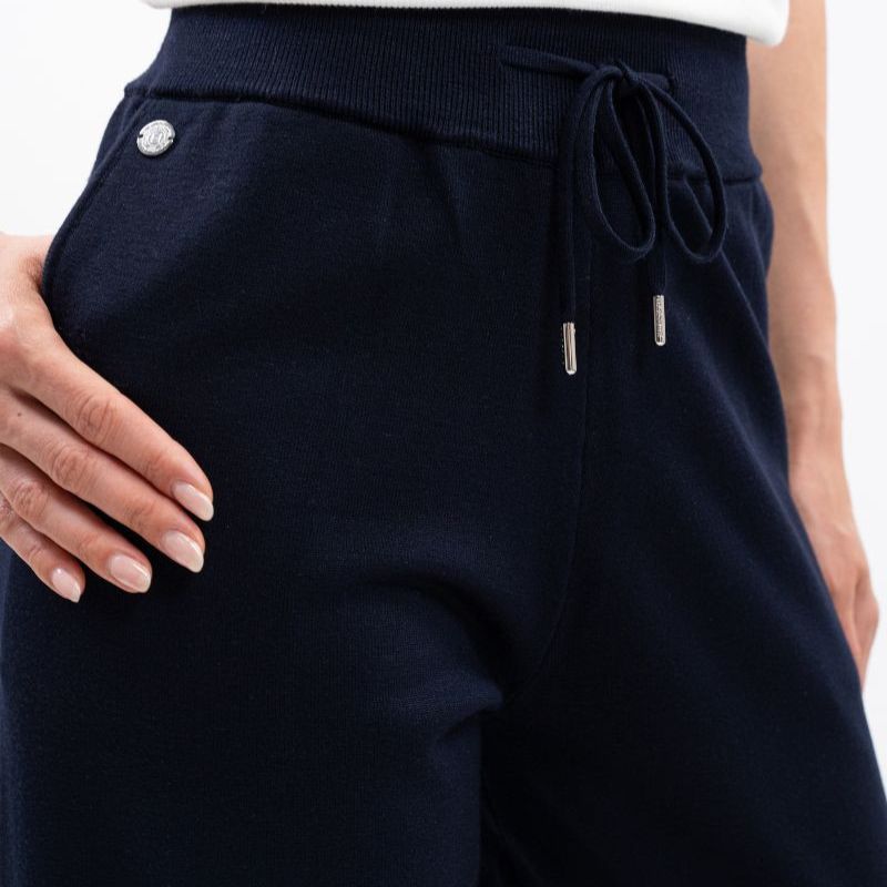 Jogging femme Andrea maille Harcour marine - Le Paturon