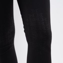 Legging équitation femme polaire Lili Harcour noir - Le Paturon
