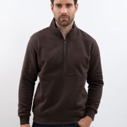 Sweat équitation homme Swabo Harcour chocolat - Le Paturon
