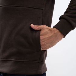 Sweat équitation homme Swabo Harcour chocolat - Le Paturon