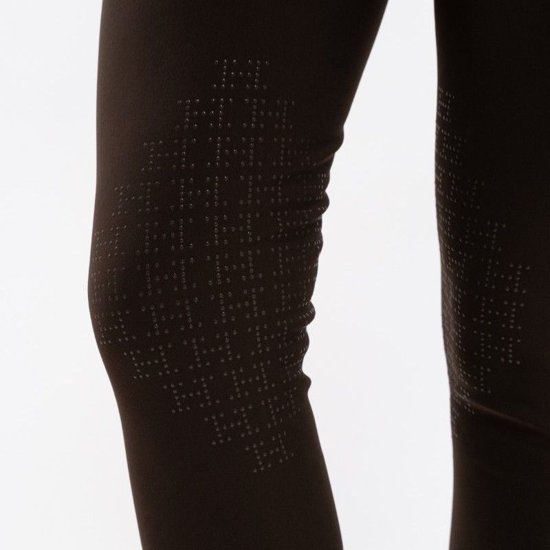 Pantalon équitation femme Jaipur Harcour chocolat - Le Paturon