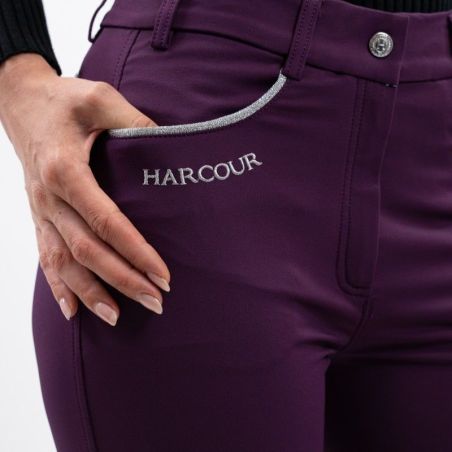 Pantalon équitation femme Jaipur Harcour figue - Le Paturon