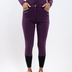 Pantalon équitation femme Jaipur Harcour figue - Le Paturon
