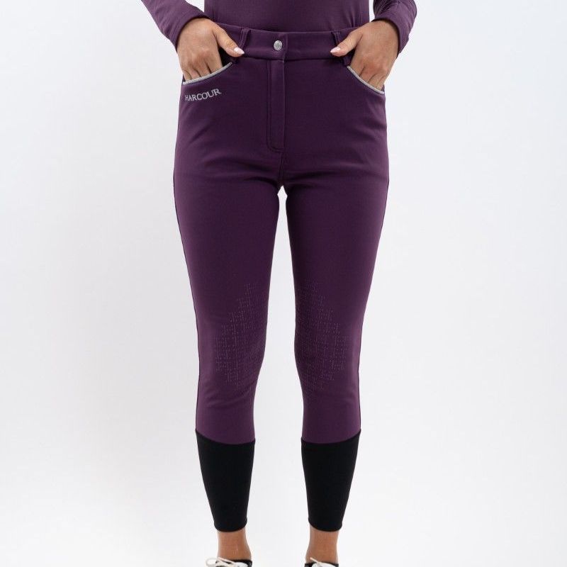 Pantalon équitation femme Jaipur Harcour figue - Le Paturon
