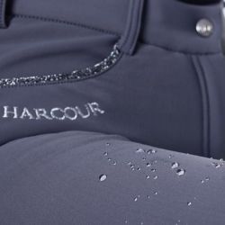 Pantalon équitation femme Jaipur Harcour gris anthracite - Le Paturon