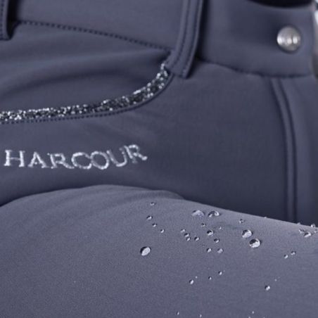 Pantalon équitation femme Jaipur Harcour gris anthracite - Le Paturon