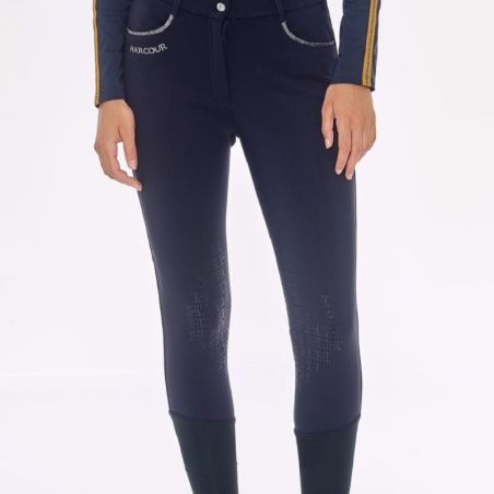 Pantalon équitation femme Jaipur Harcour marine - Le Paturon