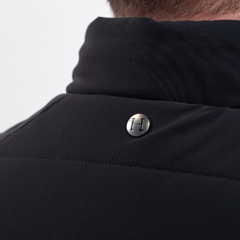 Veste équitation homme sans manches Boston Harcour noir - Le Paturon