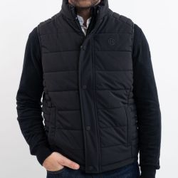 Veste équitation homme sans manches Boston Harcour noir - Le Paturon